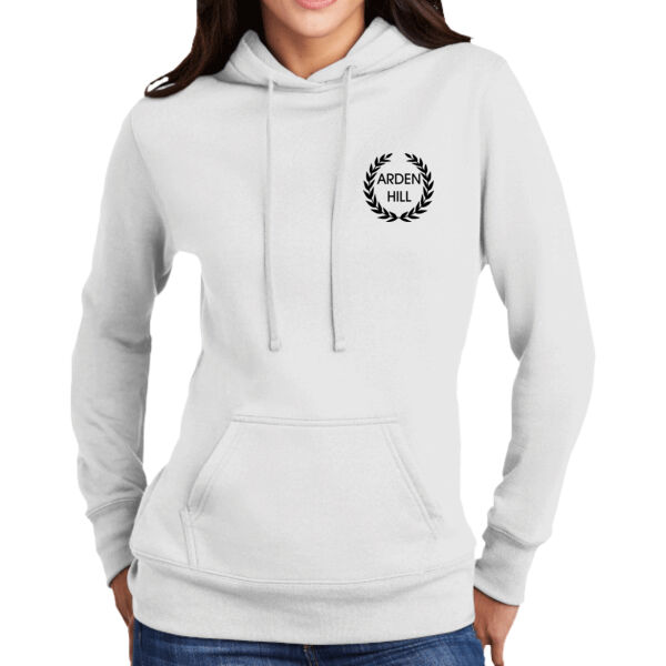 LADIES CORE FLEECE PULLOVER HOODED SWEATSHIRT LPC78H Thumbnail