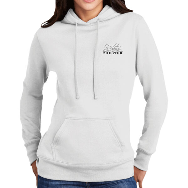 LADIES CORE FLEECE PULLOVER HOODED SWEATSHIRT LPC78H Thumbnail