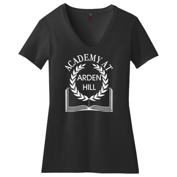 WOMEN'S PERFECT BLEND ® V NECK TEE DM1190L Thumbnail